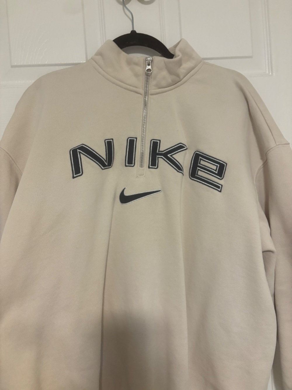 Nike Phoenix Quarter Zip Oversized Sweatshirt - Picture 2 of 5